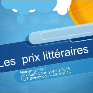 Le Prix Carbet des Lycéens
